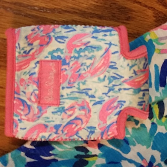 🔥🔥Lilly Pulitzer blouse with koozie - Picture 5 of 10